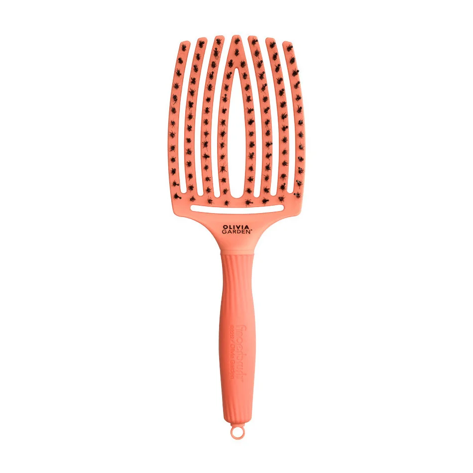 Olivia Garden Fingerbrush Combo Large Coral hairbrush