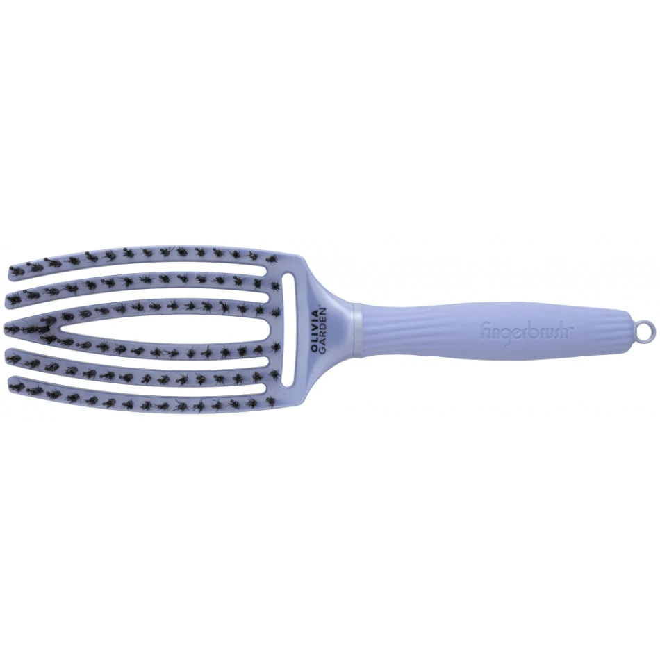 Olivia Garden Fingerbrush Combo Love Pearl Blue hairbrush