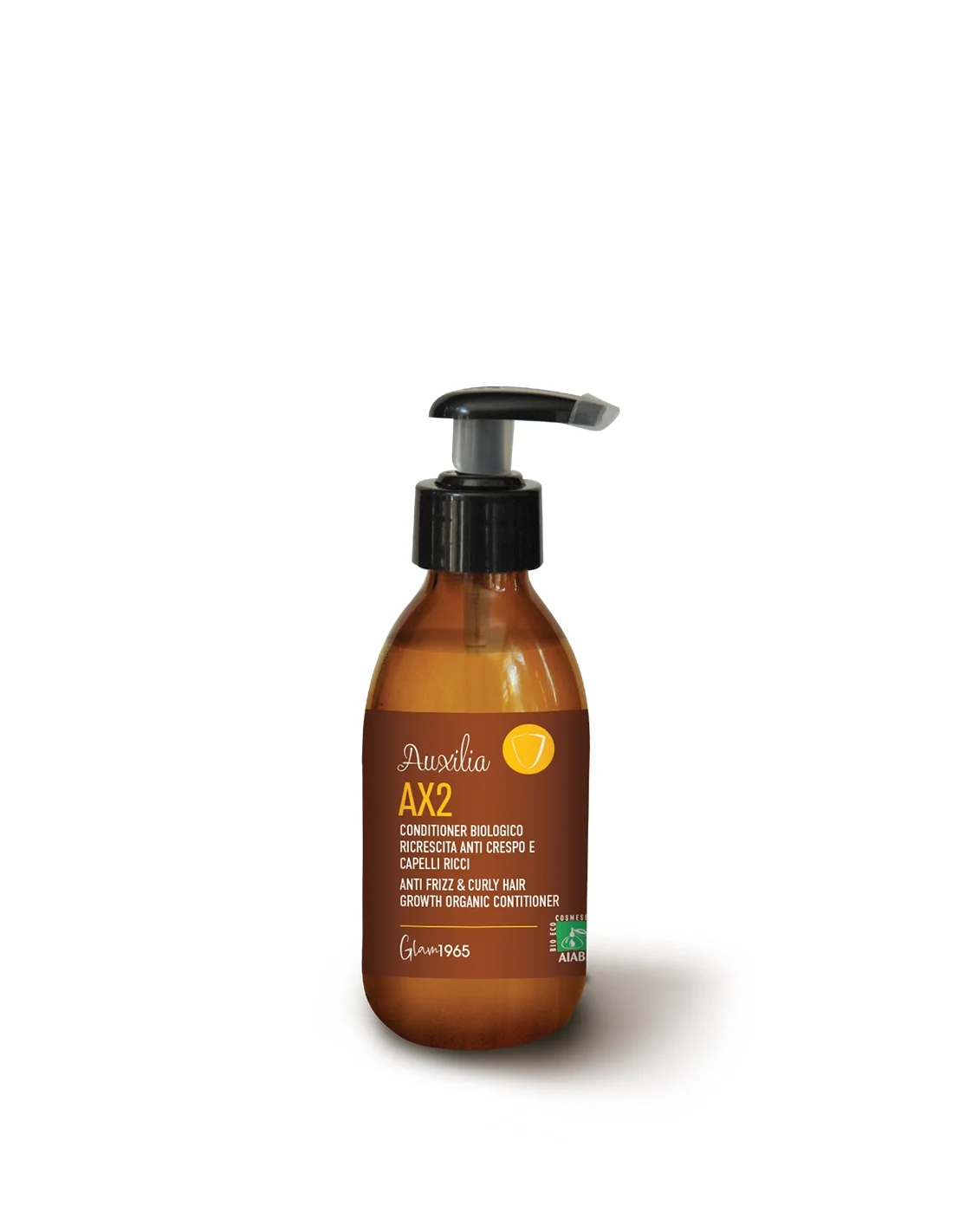 Glam AX2 Anti Frizz & Curly Hair Growth Organic Conditioner 200ml