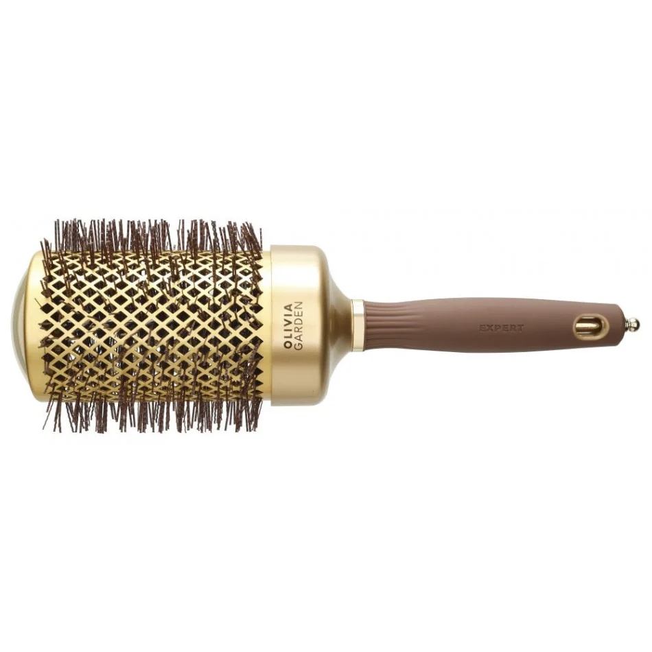 Olivia Garden Expert Blowout Shine Gold hairbrush (65mm)