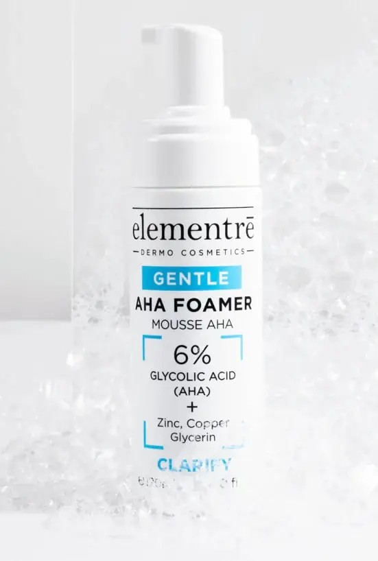 Elementre Dermo Cosmetics 6% AHA Foamer Gentle Exfoliating Cleanser 40ml