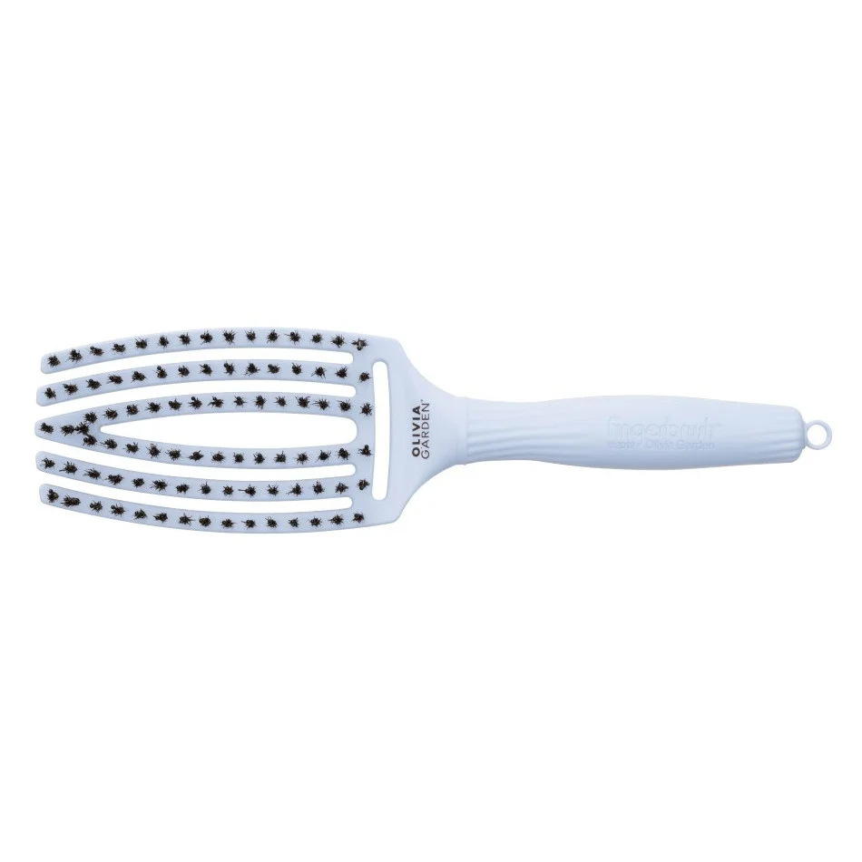 Olivia Garden Fingerbrush Combo Bloom Bluestar hairbrush