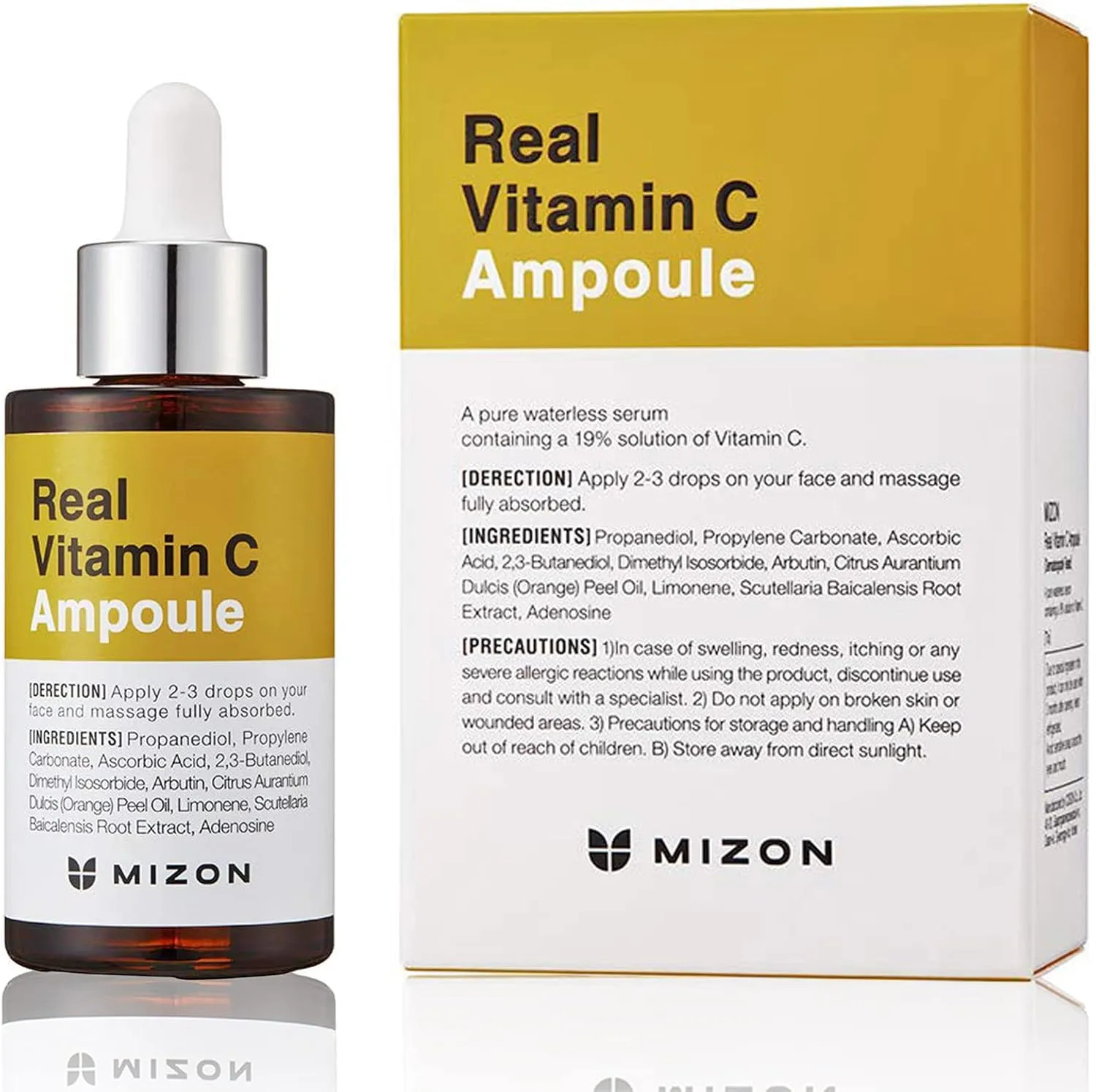 Mizon Real Vitamin C Ampoule Serum 30ml