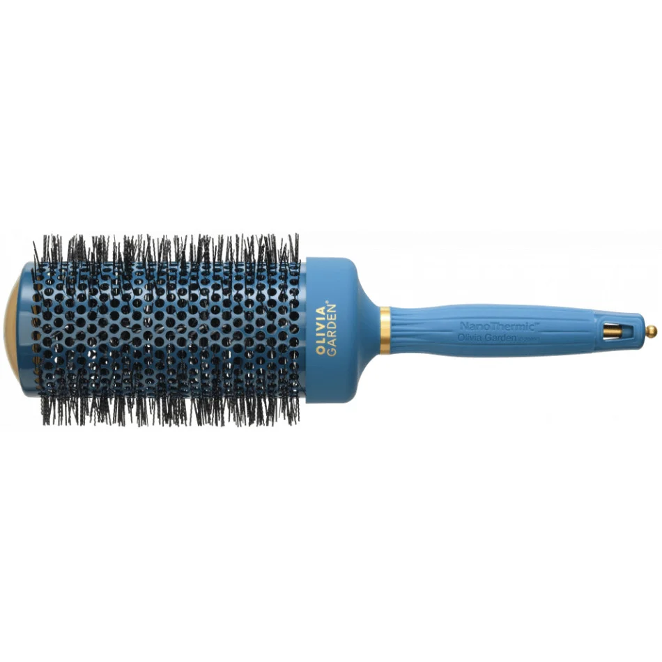 Olivia Garden NanoThermic Speed XL Peacock hairbrush (64mm)