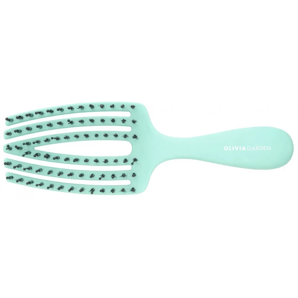 Olivia Garden Fingerbrush Care Mini Mint hairbrush