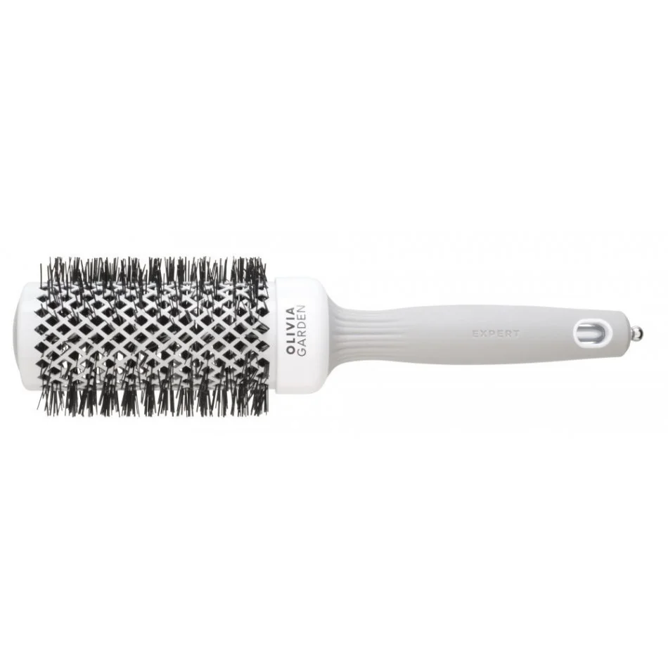 Olivia Garden Expert Blowout Shine White hairbrush (45mm)