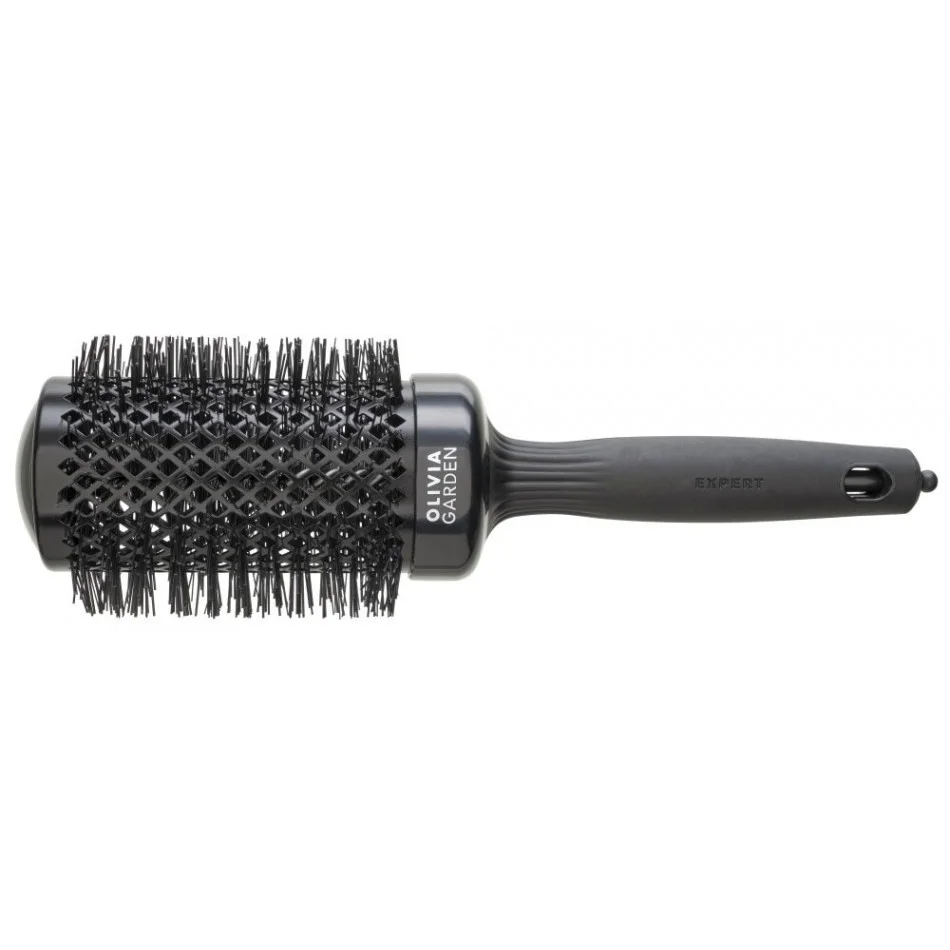 Olivia Garden Expert Blowout Shine Black hairbrush (55mm)