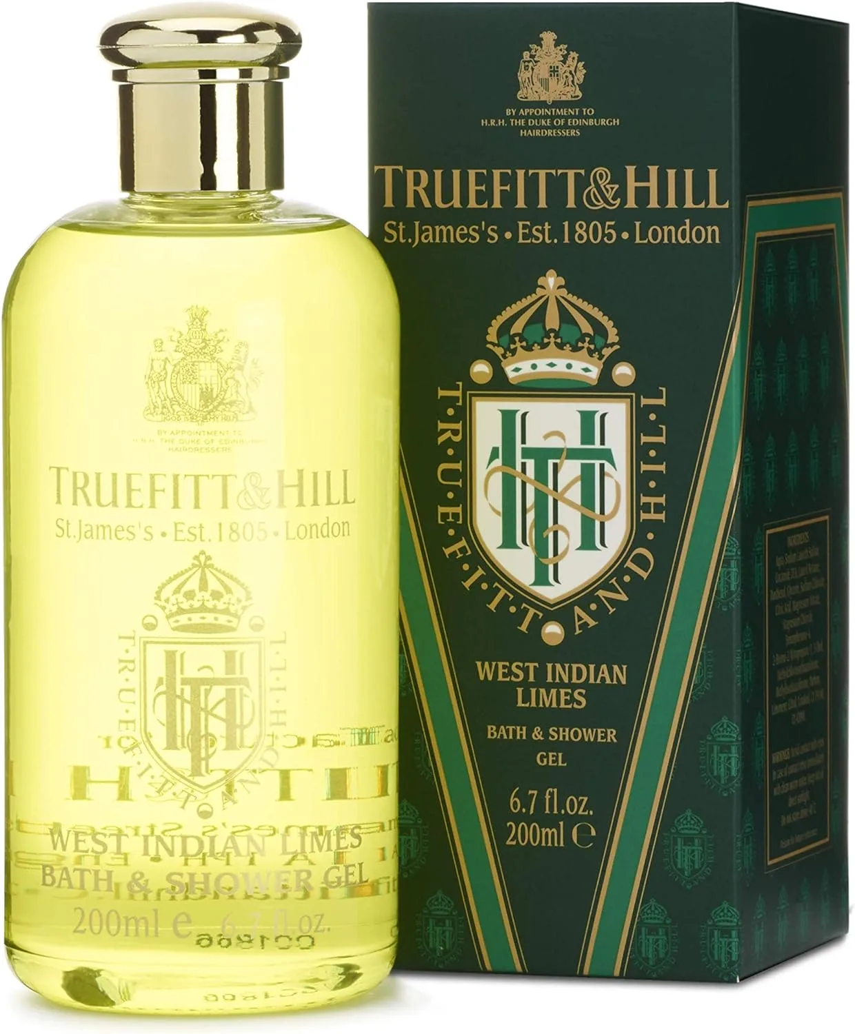 Truefitt&Hill 1805 West Indian Limes Bath Shower Gel 200ml