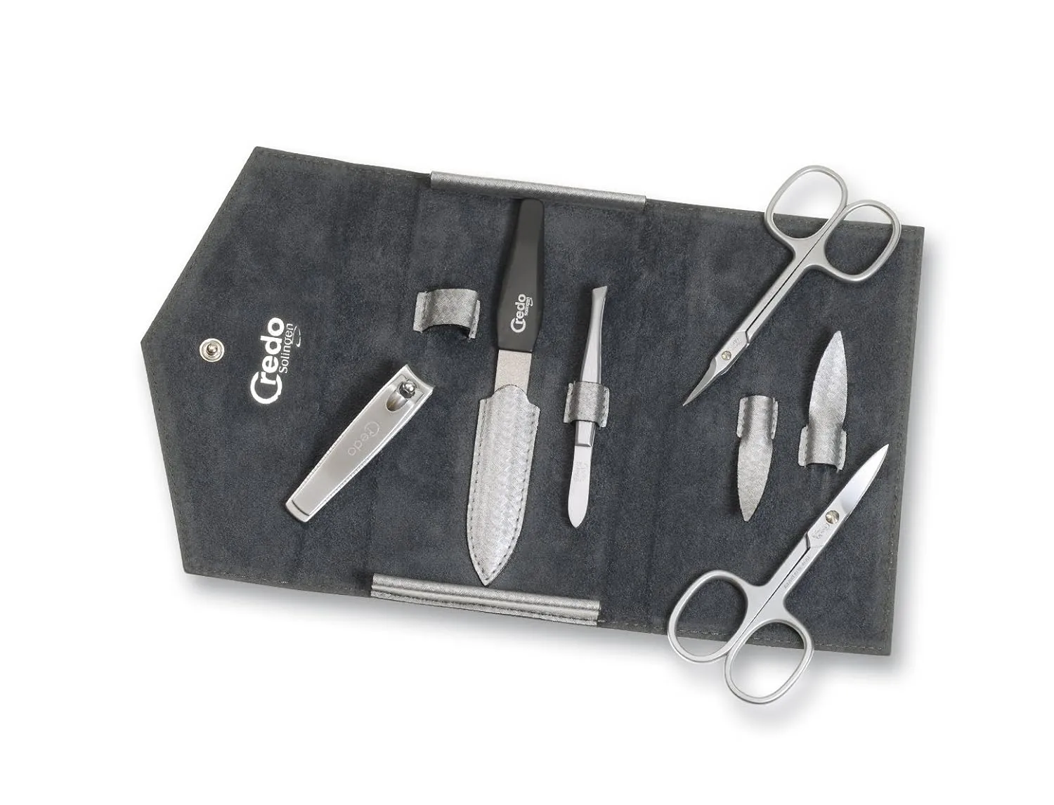 Credo Manicure Tool Set Carbon, 5 Tools