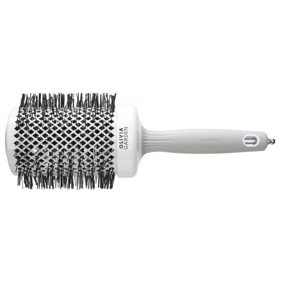 Olivia Garden Expert Blowout Shine White hairbrush (65mm)