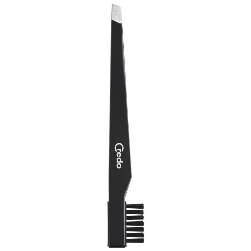 Credo Tweezer With Eyebrow-Brush, 9 Cm