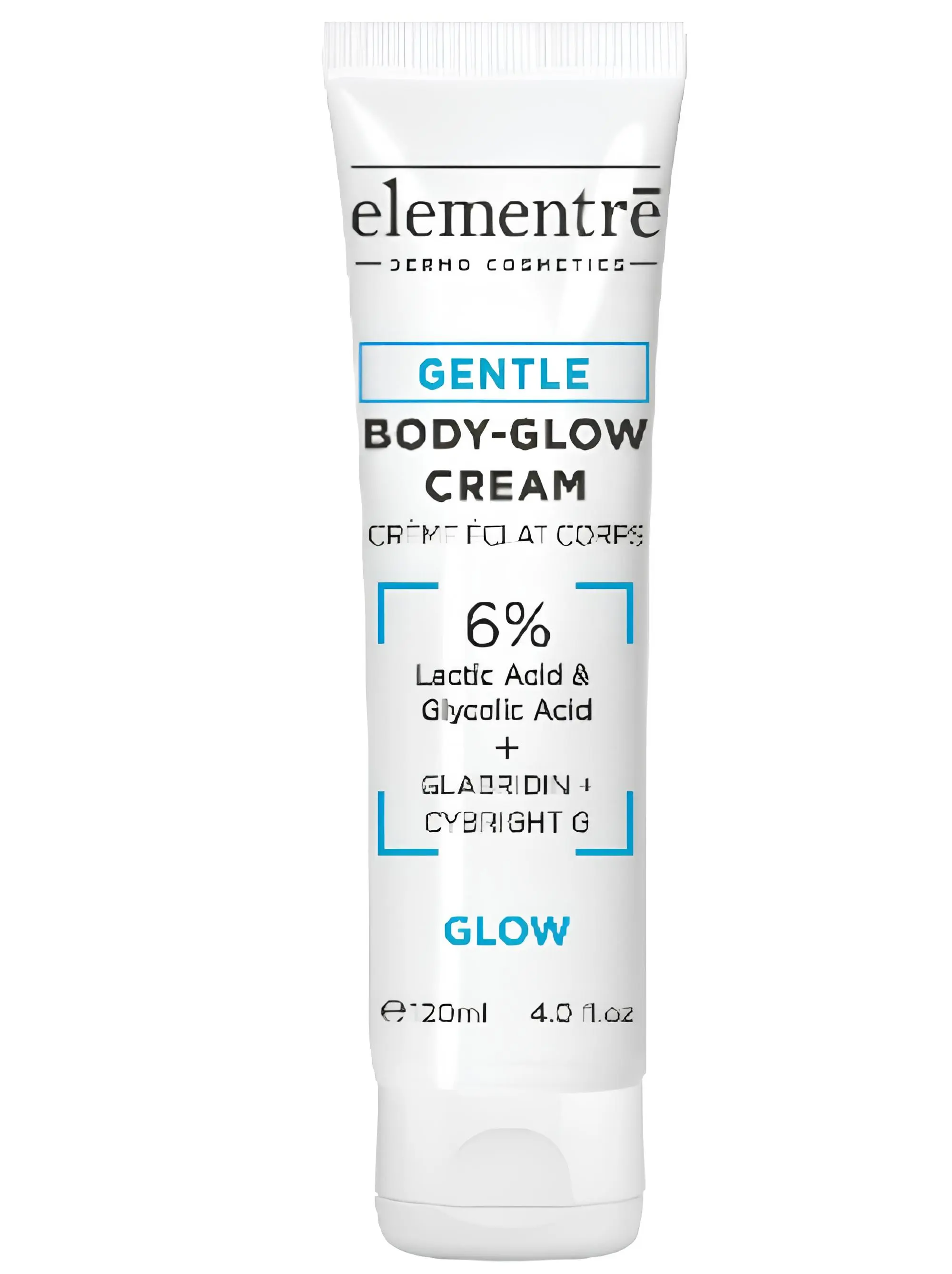 Elementre Dermo Cosmetics 6% Lactic & Glycolic Acid Body Glow 120ml