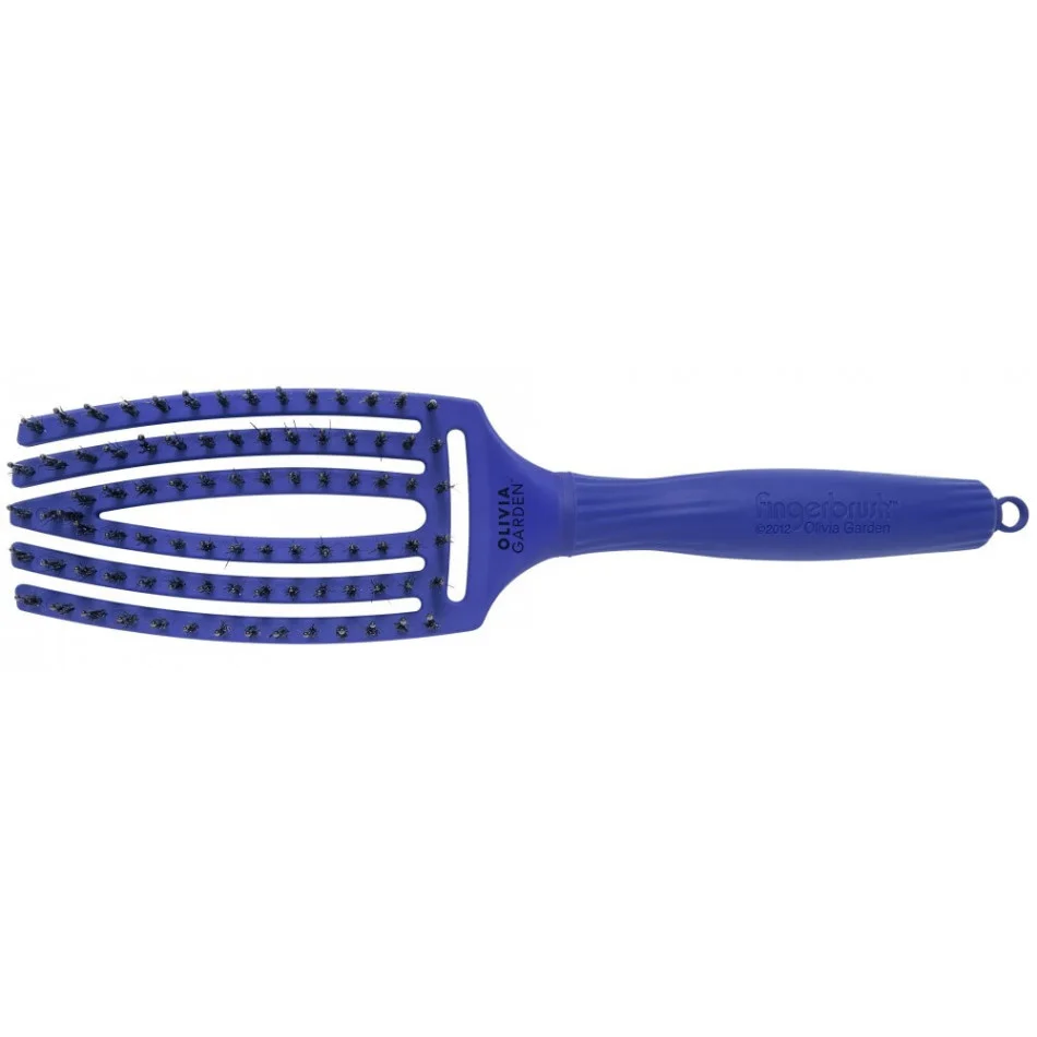 Olivia Garden Fingerbrush Combo On The Road Again Blue Jeans hairbrush