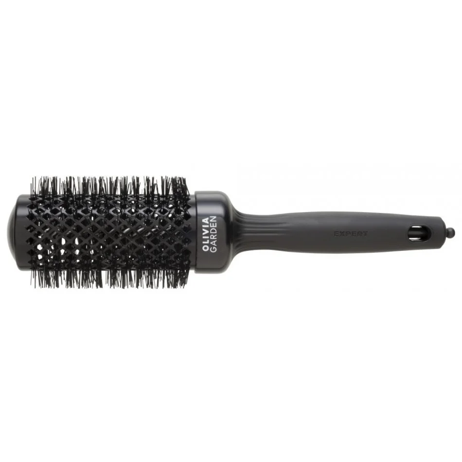 Olivia Garden Expert Blowout Shine Black hairbrush (45mm)