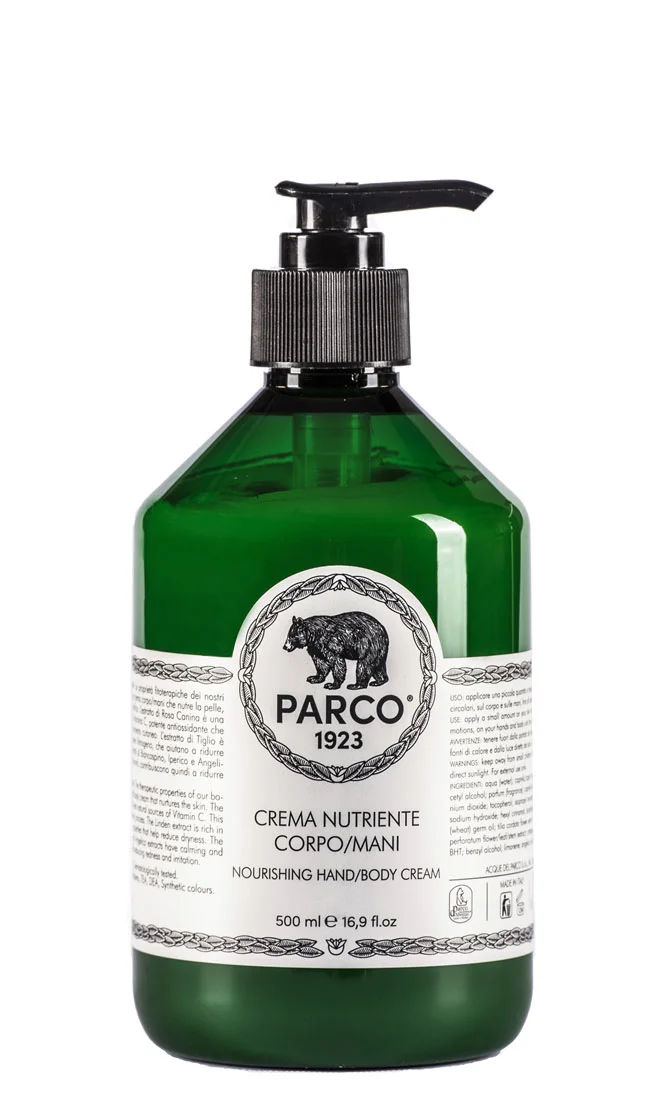 Parco 1923 Crema Nutriente Corpo/ManiI Nourishing Hand/Body Cream 500ml