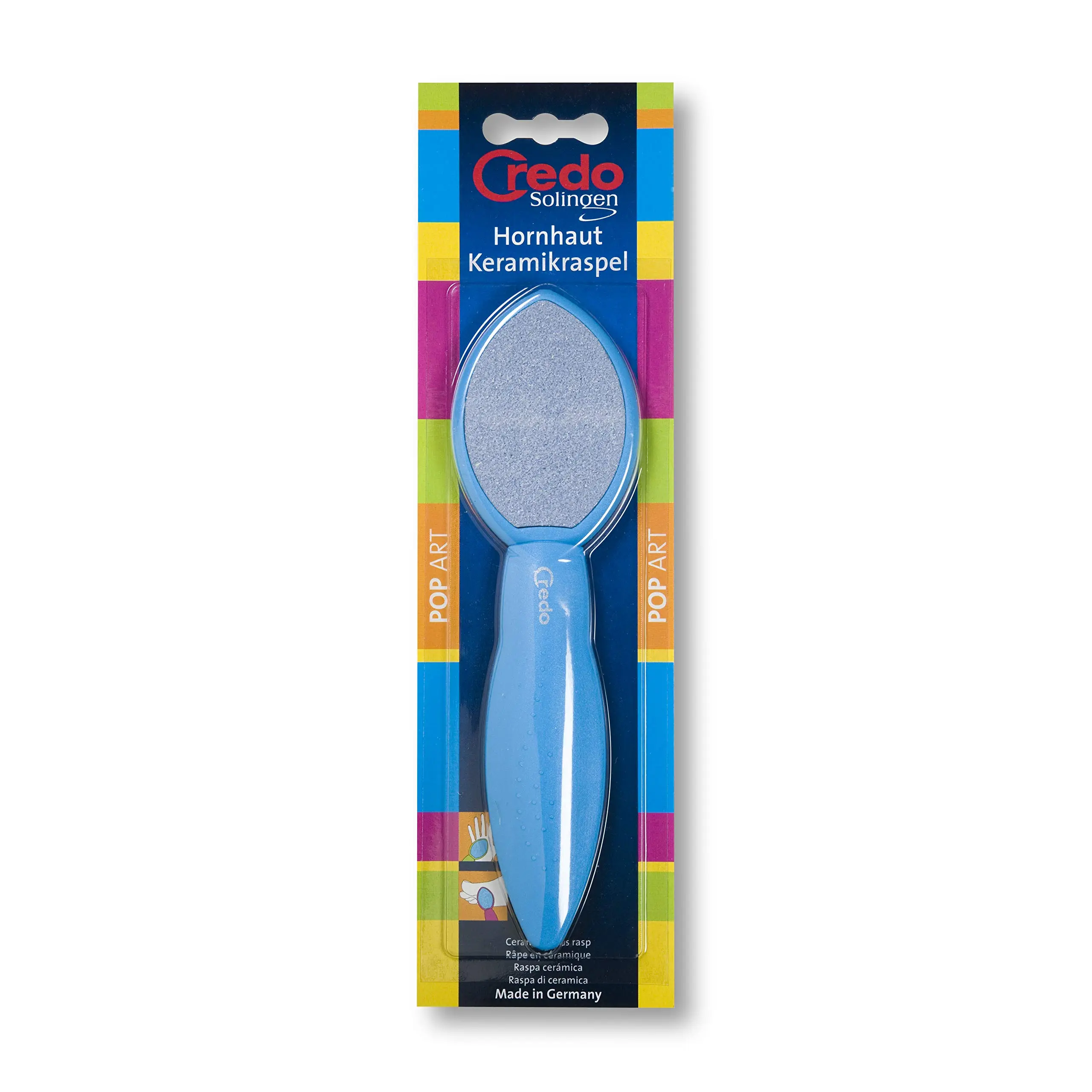 Credo Ceramic Double-Sided Heel File Blue