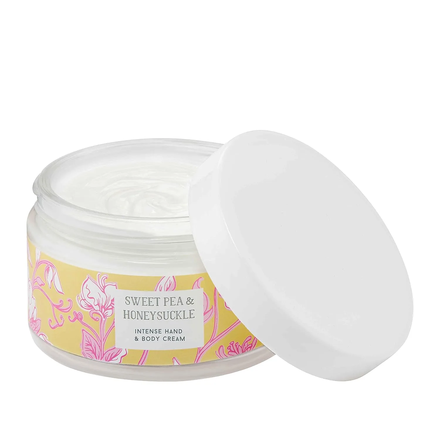 Heathcote & Ivory Sweet Pea & Honeysuckle Intense Hand & Body Cream 200ml