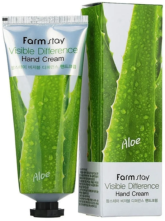 FarmStay Visible Difference Hand Cream Aloe 100 ml