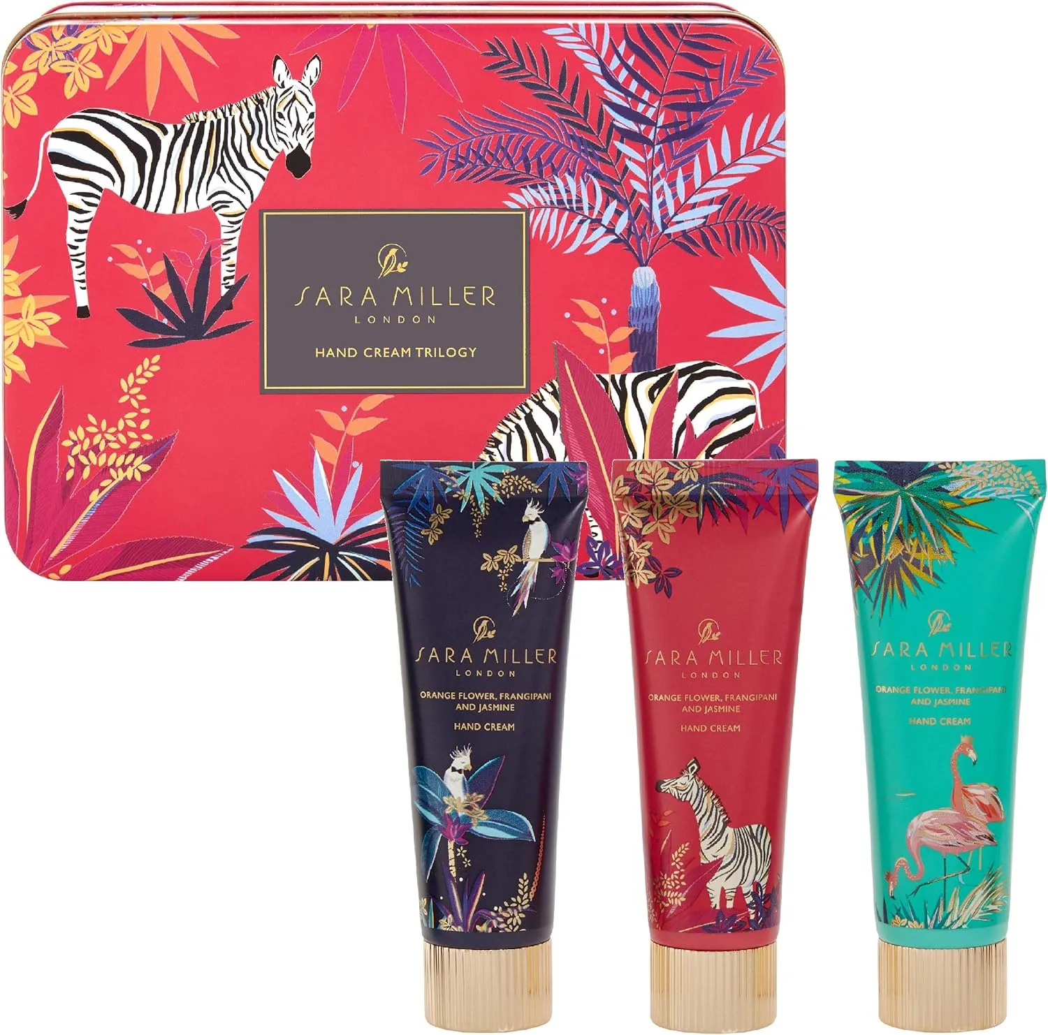 Heathcote & Ivory Sara Miller Tahiti Hand Cream Trilogy 3×30 ml