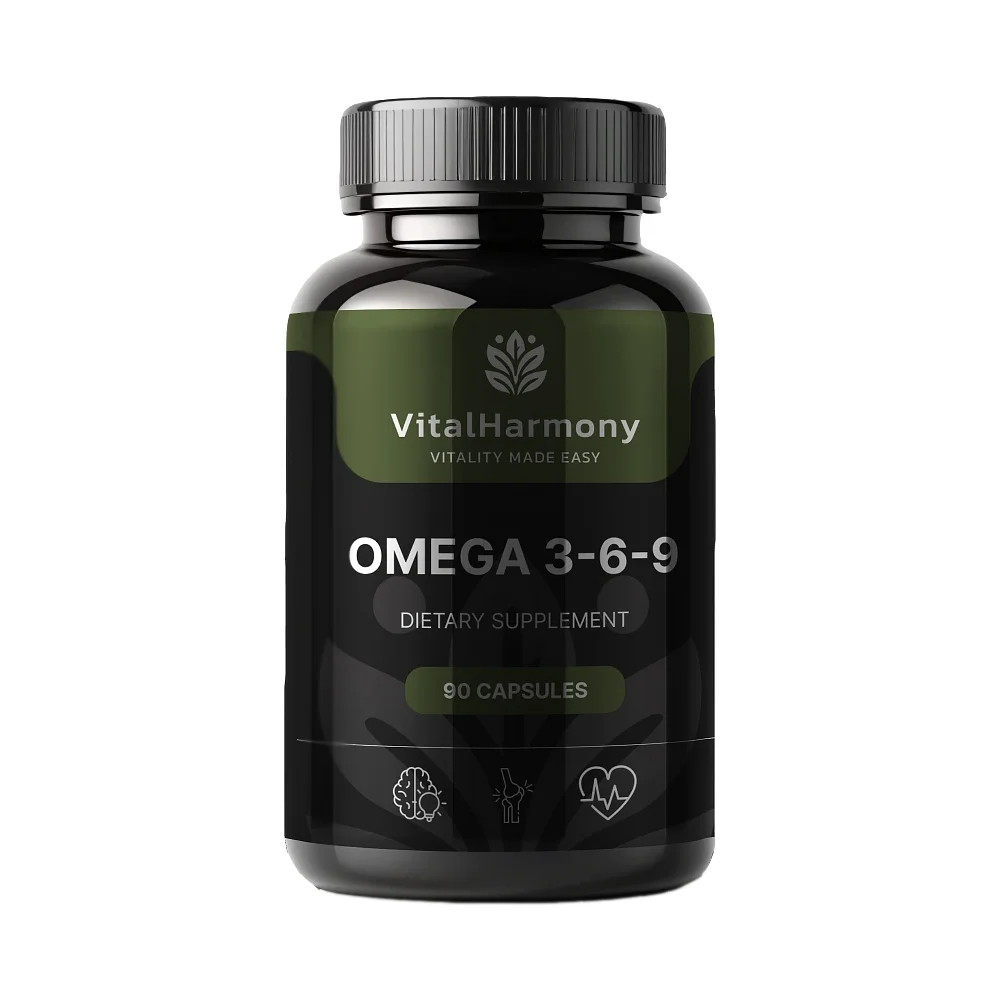 VitalHarmony Omega 3-6-9 90 Softgels