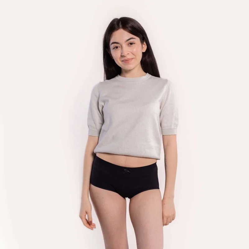 Selenacare Period Underwear Teens Hipster black 170