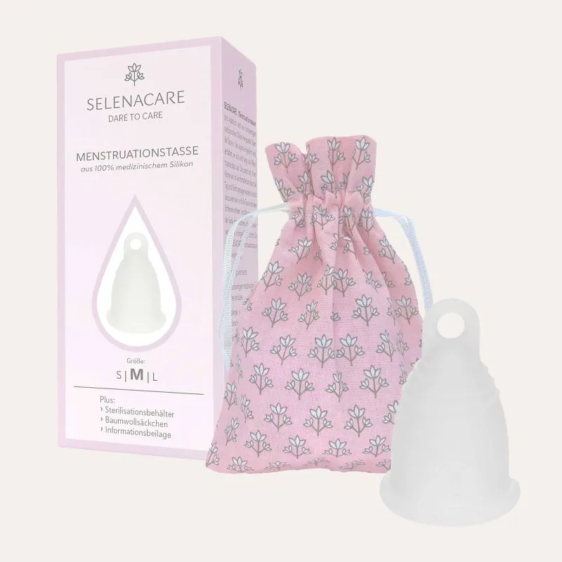 Selenacare Menstrual Cup Premium transparent S