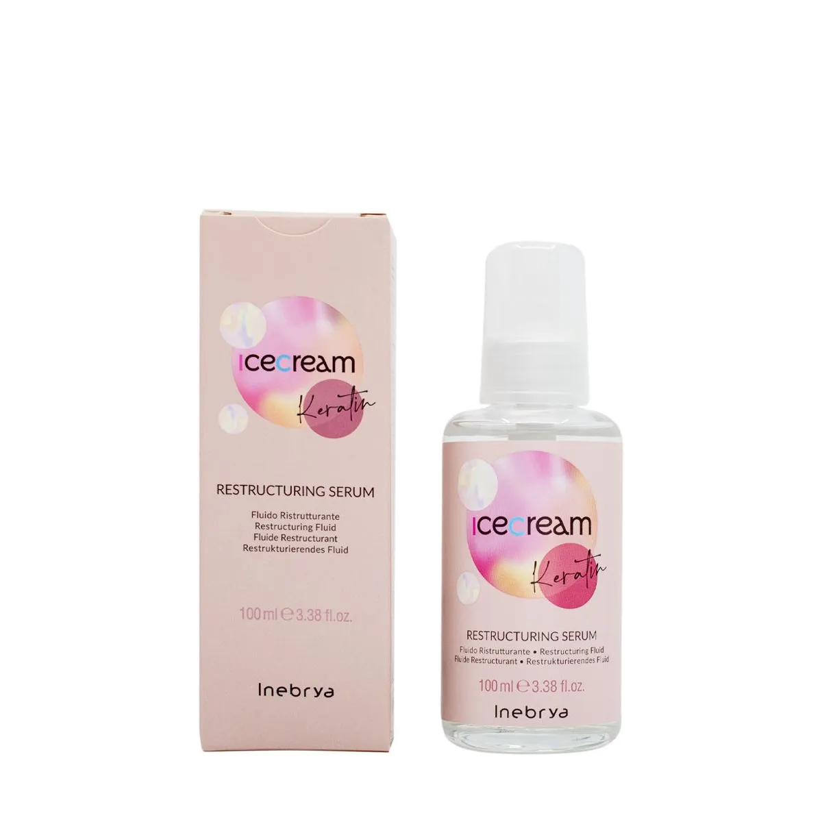 Inebrya Ice Cream Keratin Restructuring Serum 100ml