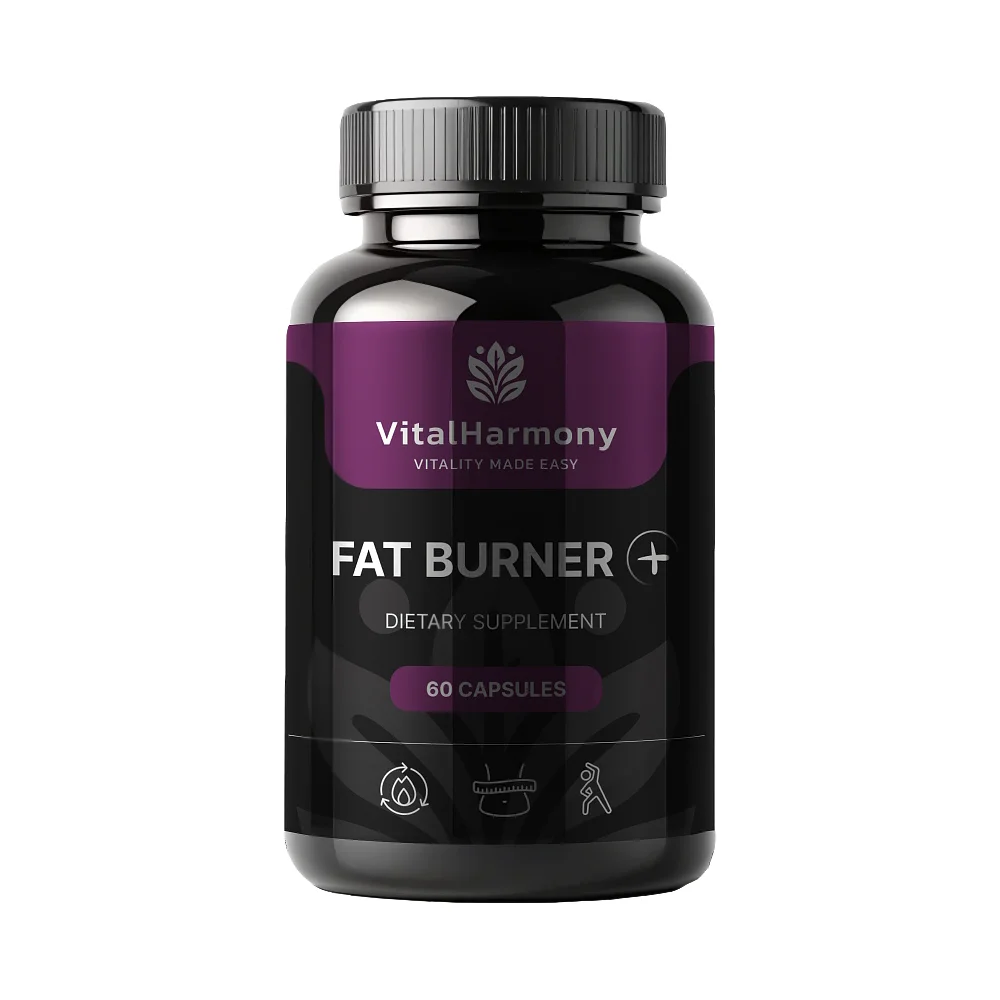 VitalHarmony Fat Burner Pluss 60 Capsules