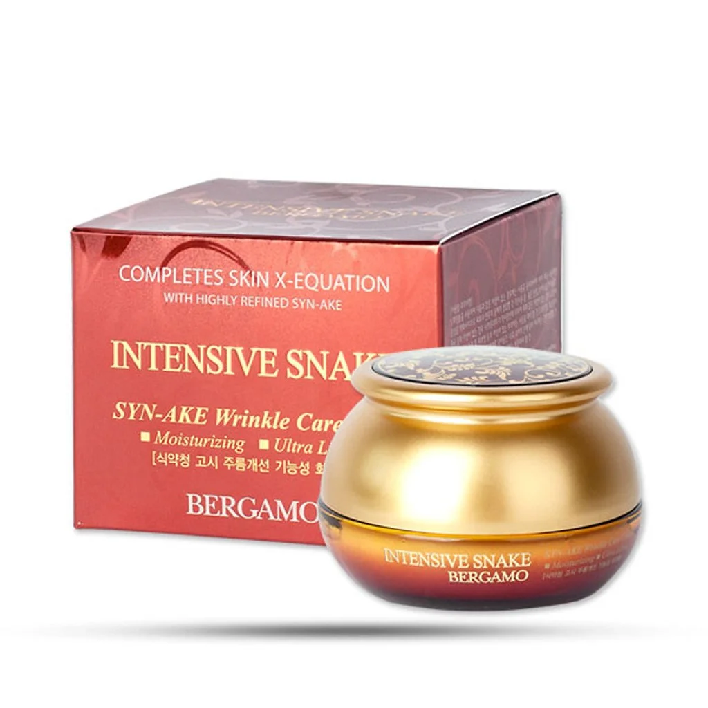 Bergamo Intensive Snake Syn-Ake Wrinkle Care Cream 50 ml