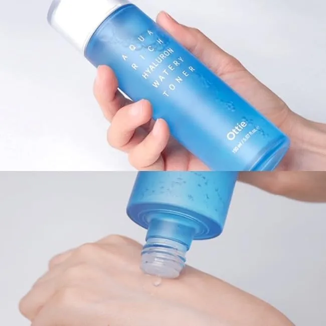 Ottie Aqua Rich Hyaluron Watery Toner 150 ml