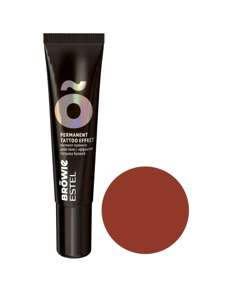 Estel Browie Eyebrow  Permament Tatoo Effect Copper Brown 15 ml