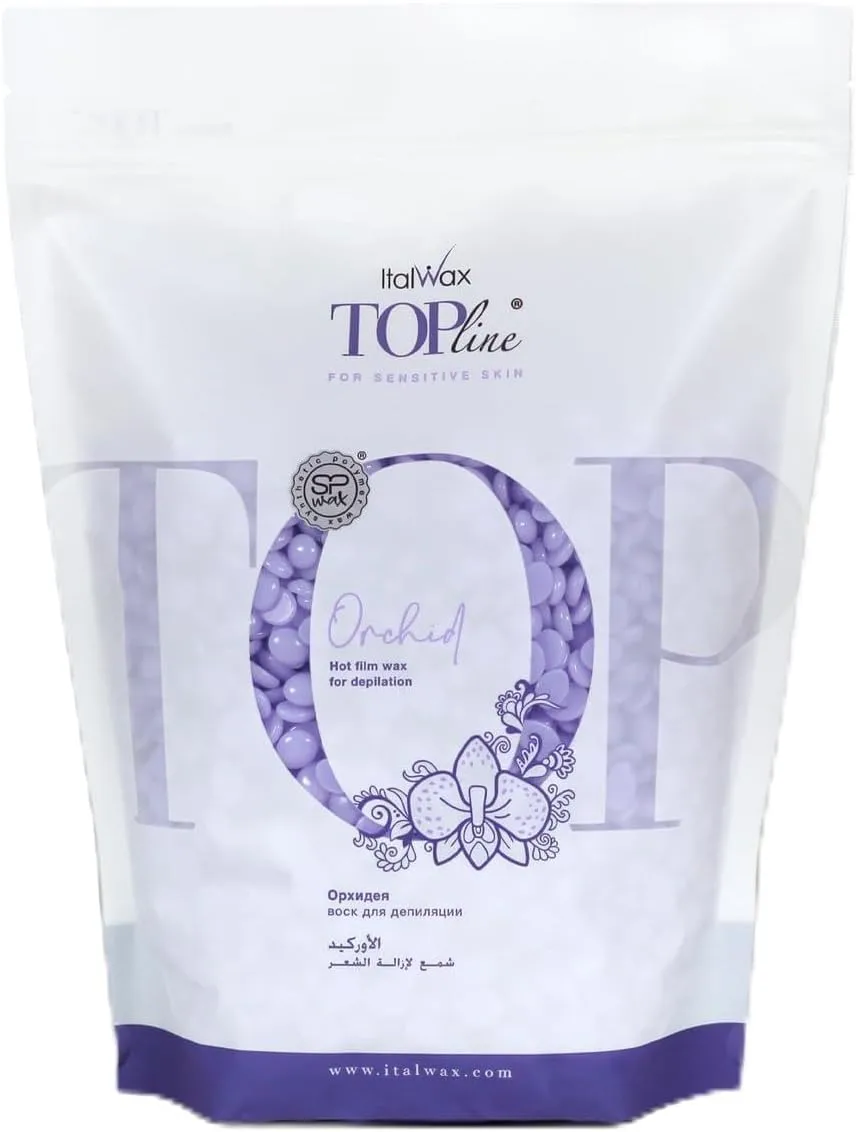 ItalWax Top Line Hot Film Wax For Depilation Orchid 750gr