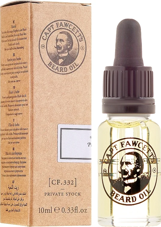 Captain Fawcetts Beard Oil Private Stock 10ml (CF.332)