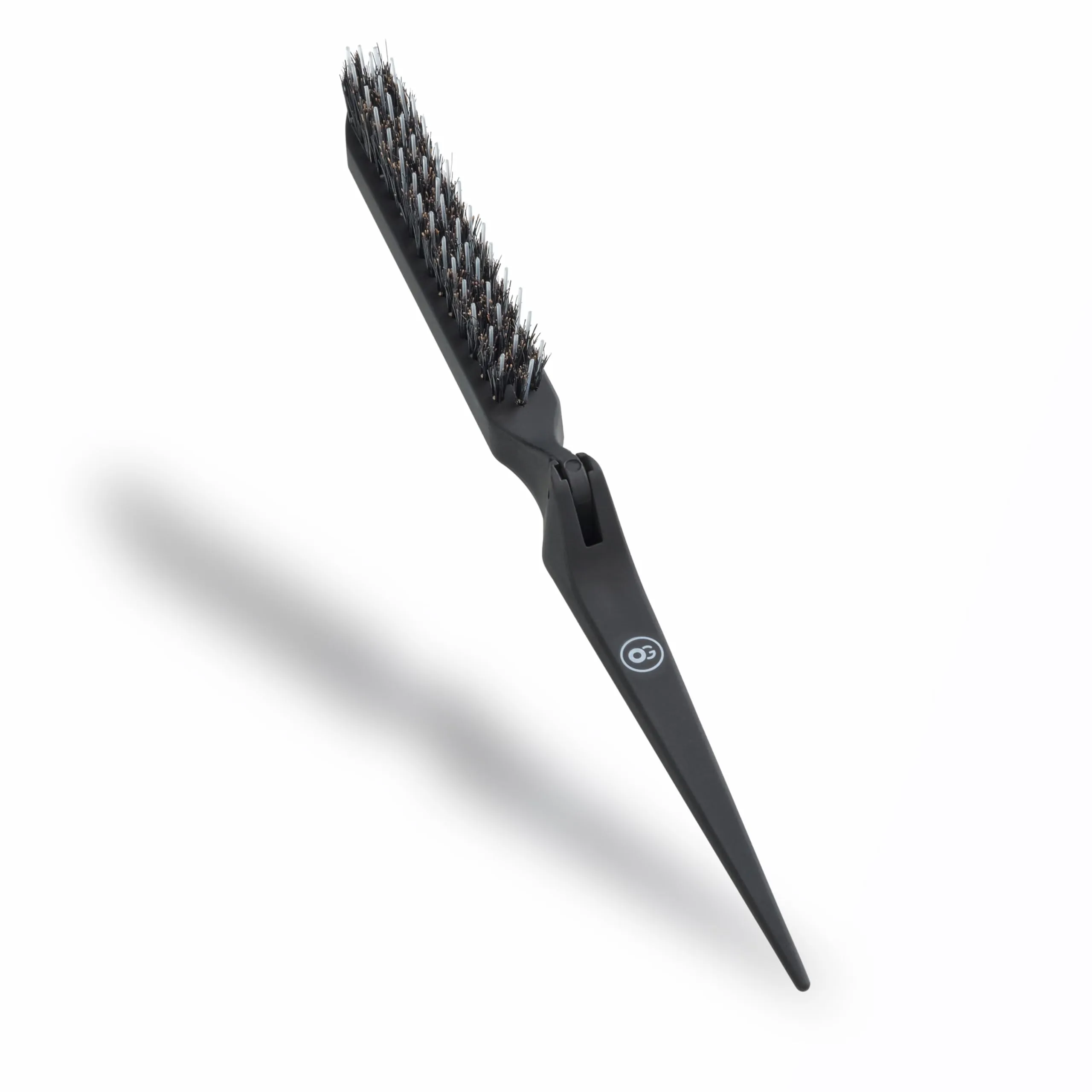 Olivia Garden Expert Style Up Boar&Synthetic Bristles Matt Black