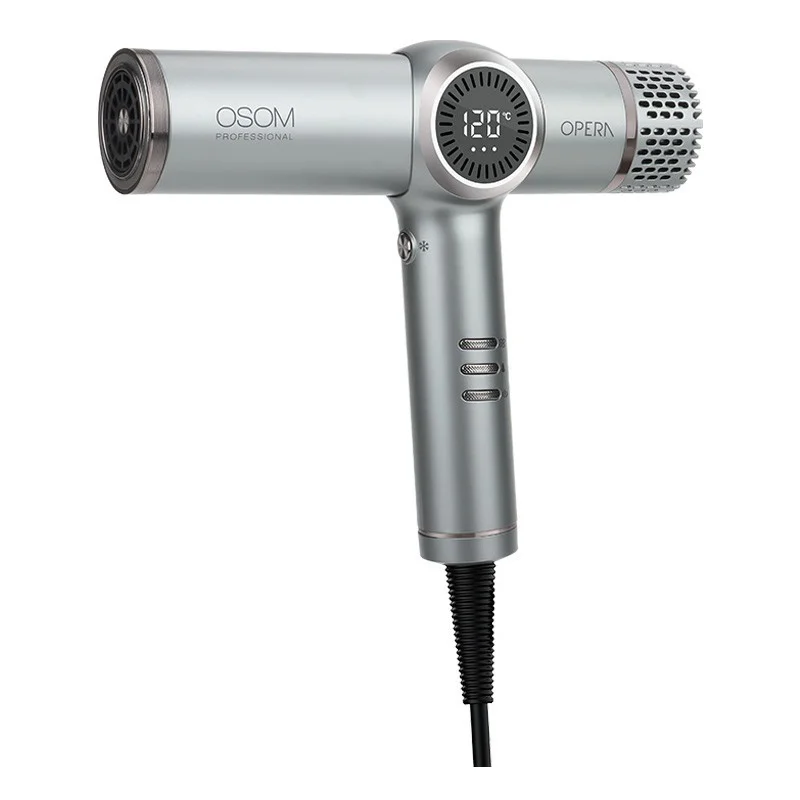 OSOM Professional OPERA BLDC High Speed Hair Dryer, 1500 W, grey color