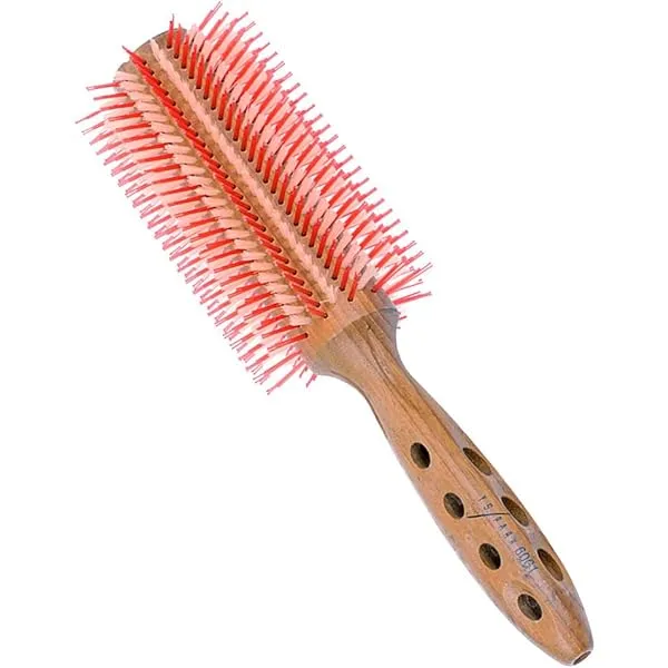 Y.S. Park Wooden Brush (Diameter 42 mm) Perfect for Curl and Volume Building