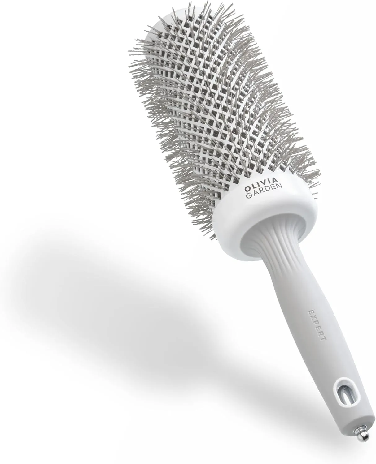 Olivia Garden Expert Blowout Speed White hairbrush (55mm)