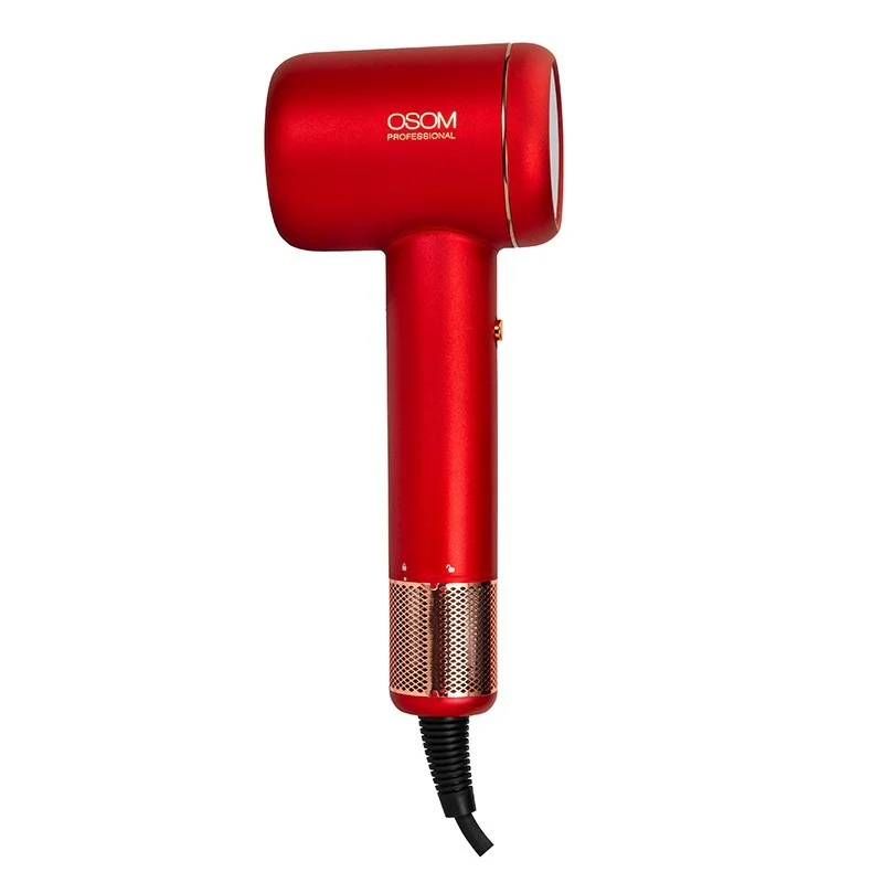 OSOM Professional NERO BLDC Hair Dryer, 1600 W, Red color
