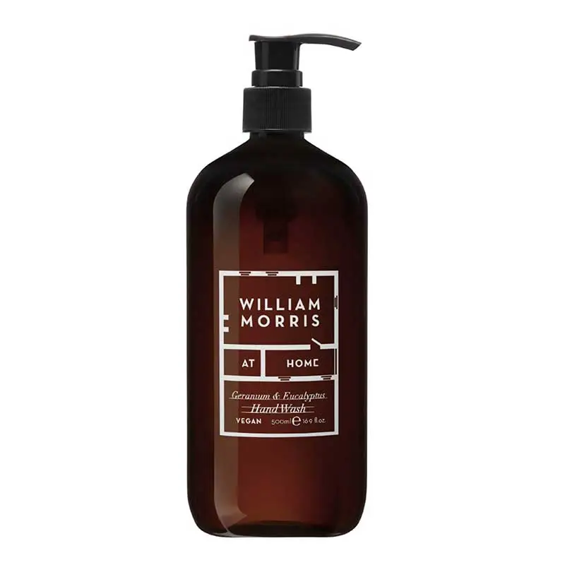 Hethcote&Ivory  William Morris At Home Geranium  and Eucalyptus Hand Wash 500 ml