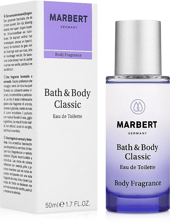 Marbert Bath and Body Classic Eau de Toilette 50 ml