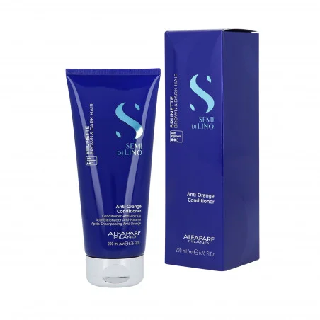 Alfaparf Milano Semi Di Lino Brunette Anti Orange Conditioner 200 ml