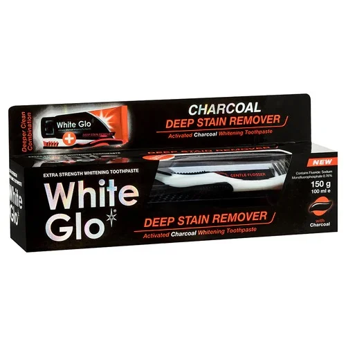 White Glo Professional Deep Stain Charcoal 150 g