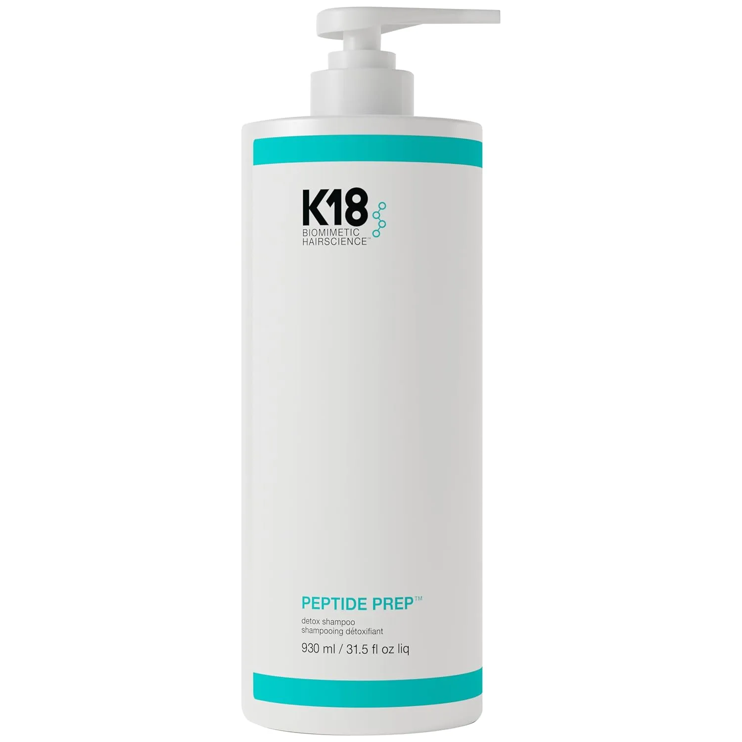 K18 Biomimetic Hairscience Peptide Prep Detox Shampoo 930ml