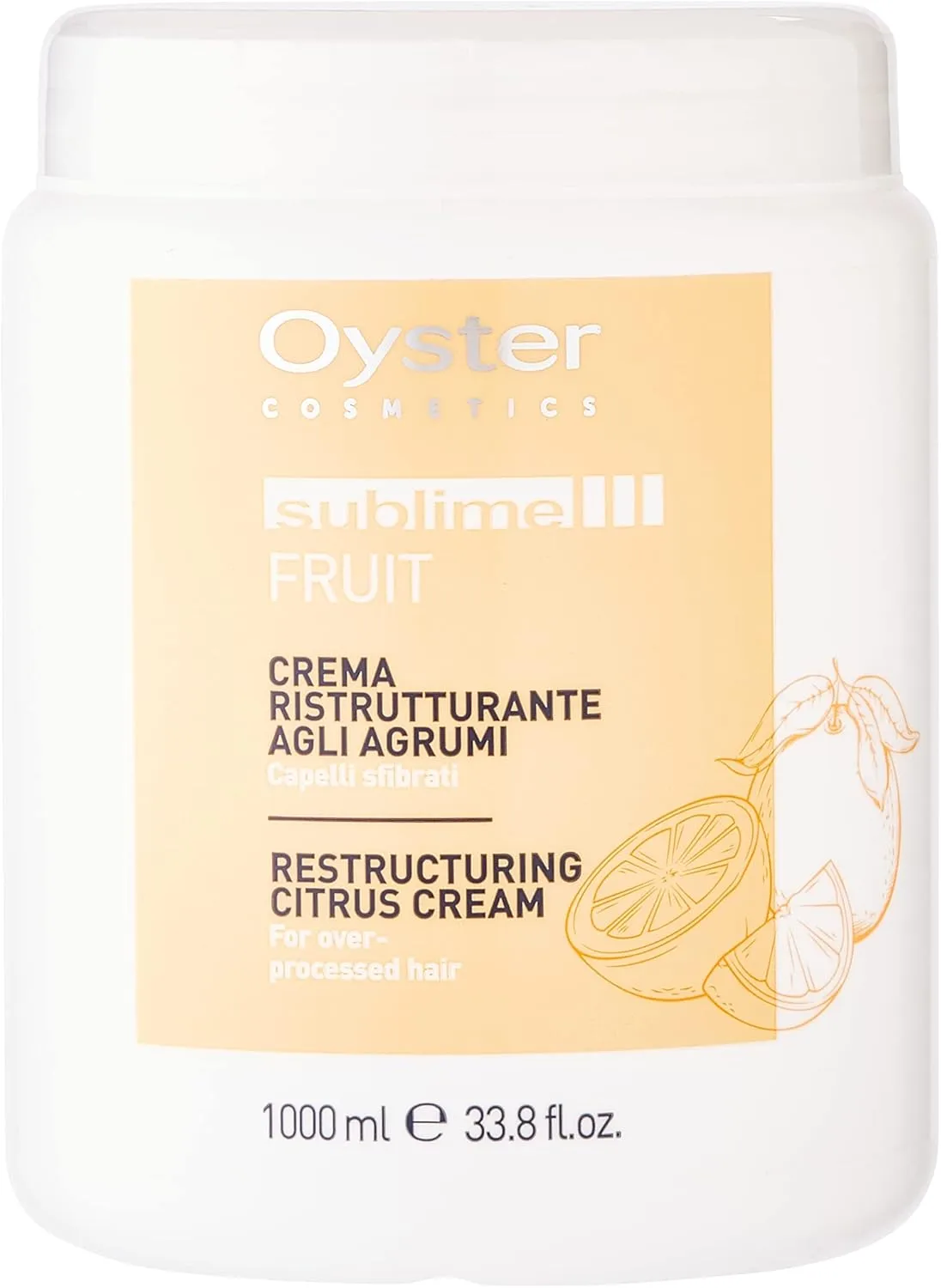 Oyster Cosmetics Sublime Fruit Restructuring Mask 1000 ml