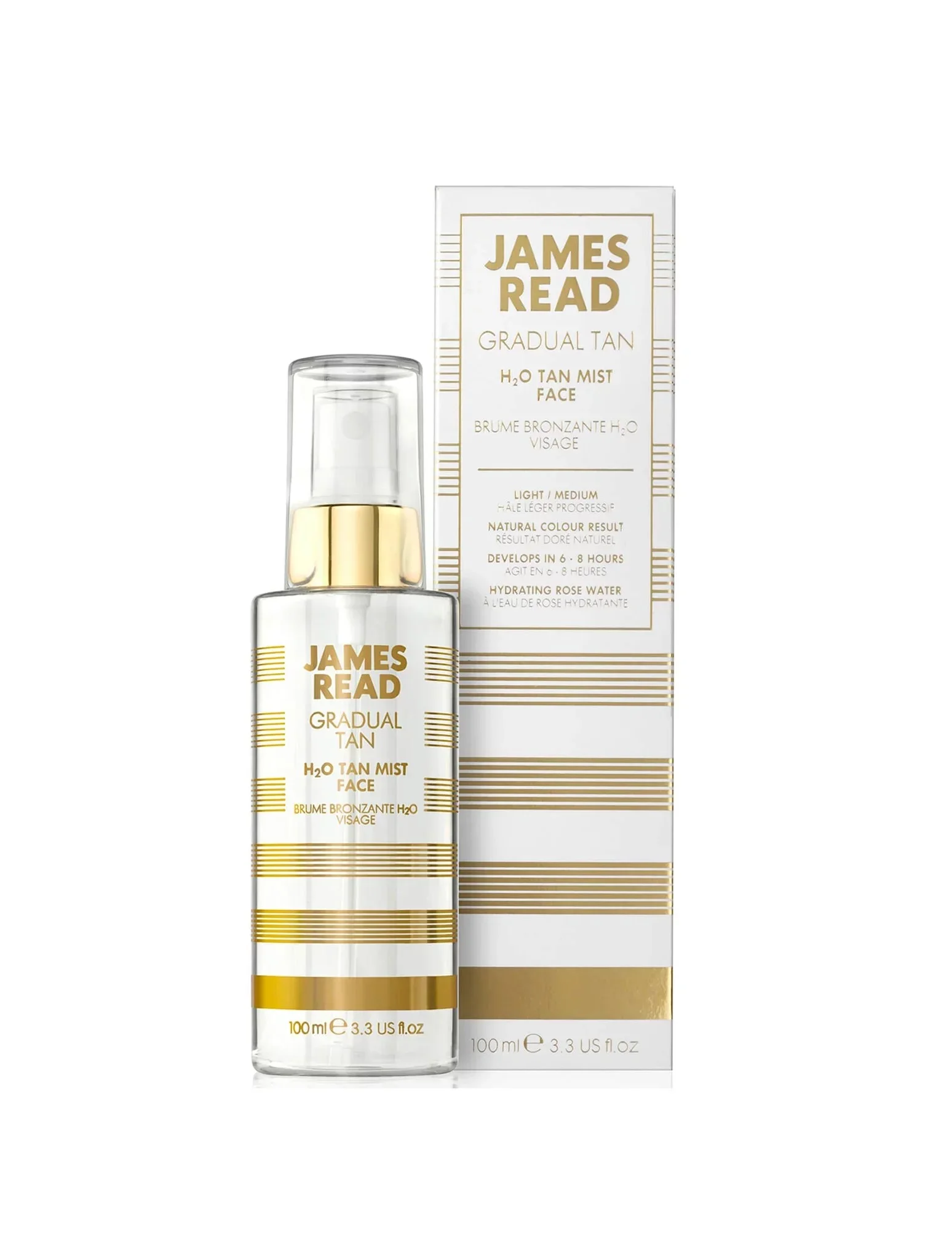 James Read Gradual Tan H2O Tan Mist Face 100ml