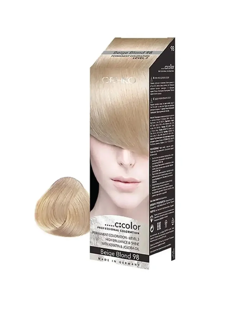 C:Ehko C:Color Permanent Coloration 98 Beige Blonde 100 ml