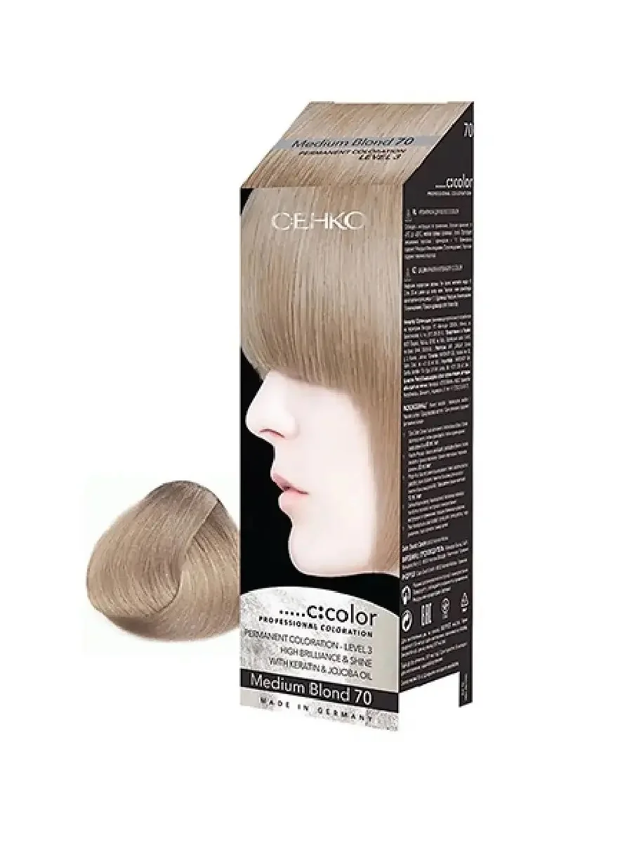 C:Ehko C:Color Permanent Coloration 70 Natural Blonde 100 ml