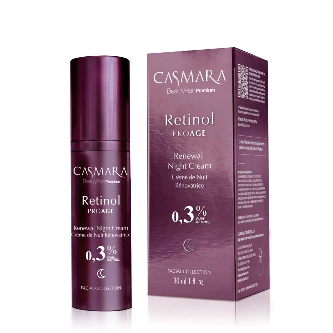 Casmara Retinol Proage Renewel Night Cream With 0,30% Pure Retinol 30 ml