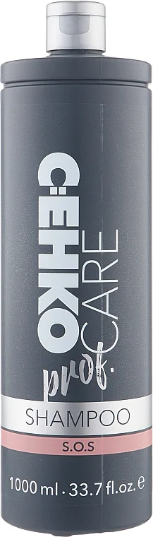 C:Ehko S.O.S Shampoo – For Light-Colored, Bleached, And Permed Hair 1000 ml