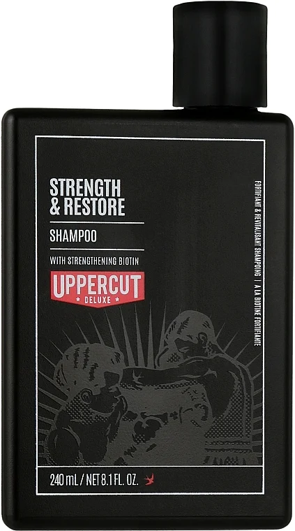 Uppercut Deluxe Strength and Restore Shampoo 240 ml